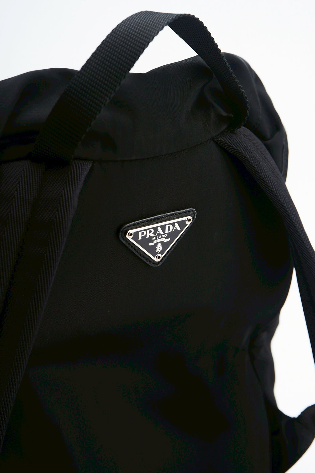 Prada nylon blackpack