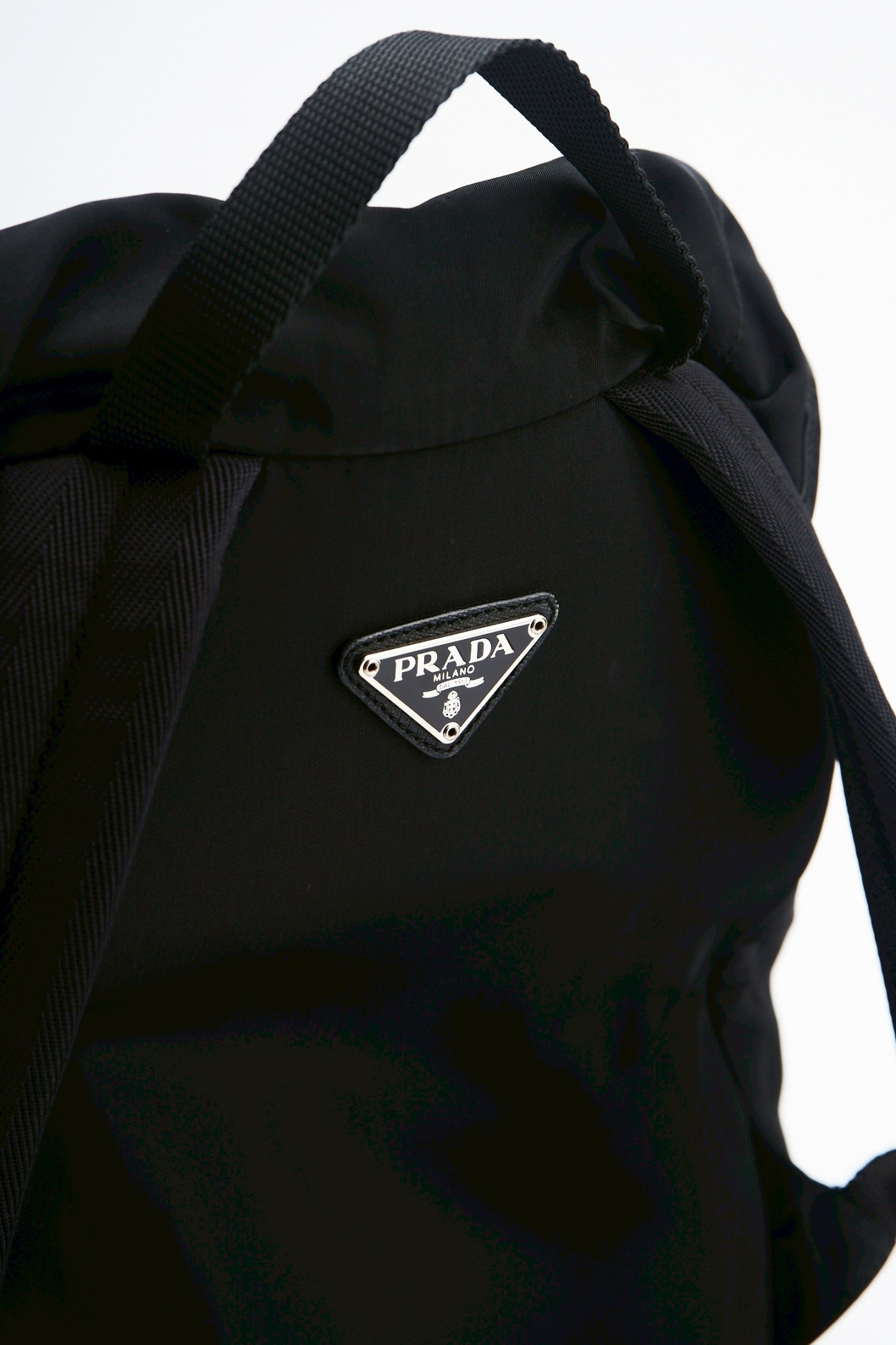 Prada nylon blackpack
