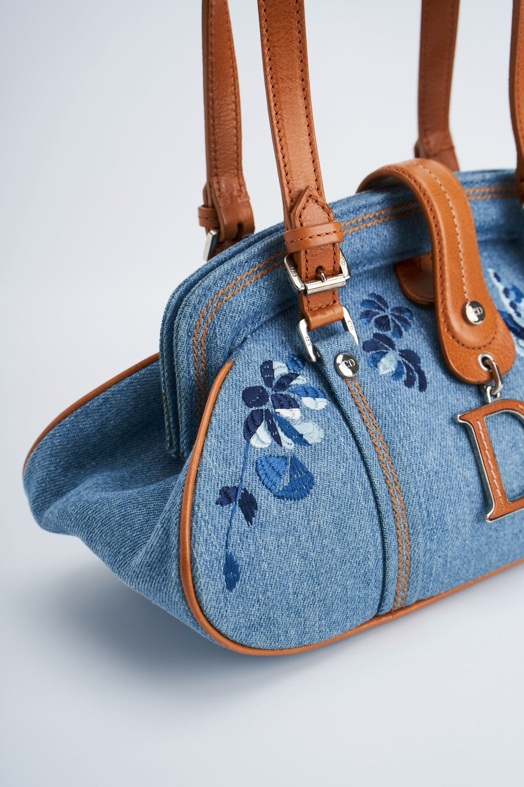 Dior detective denim floral