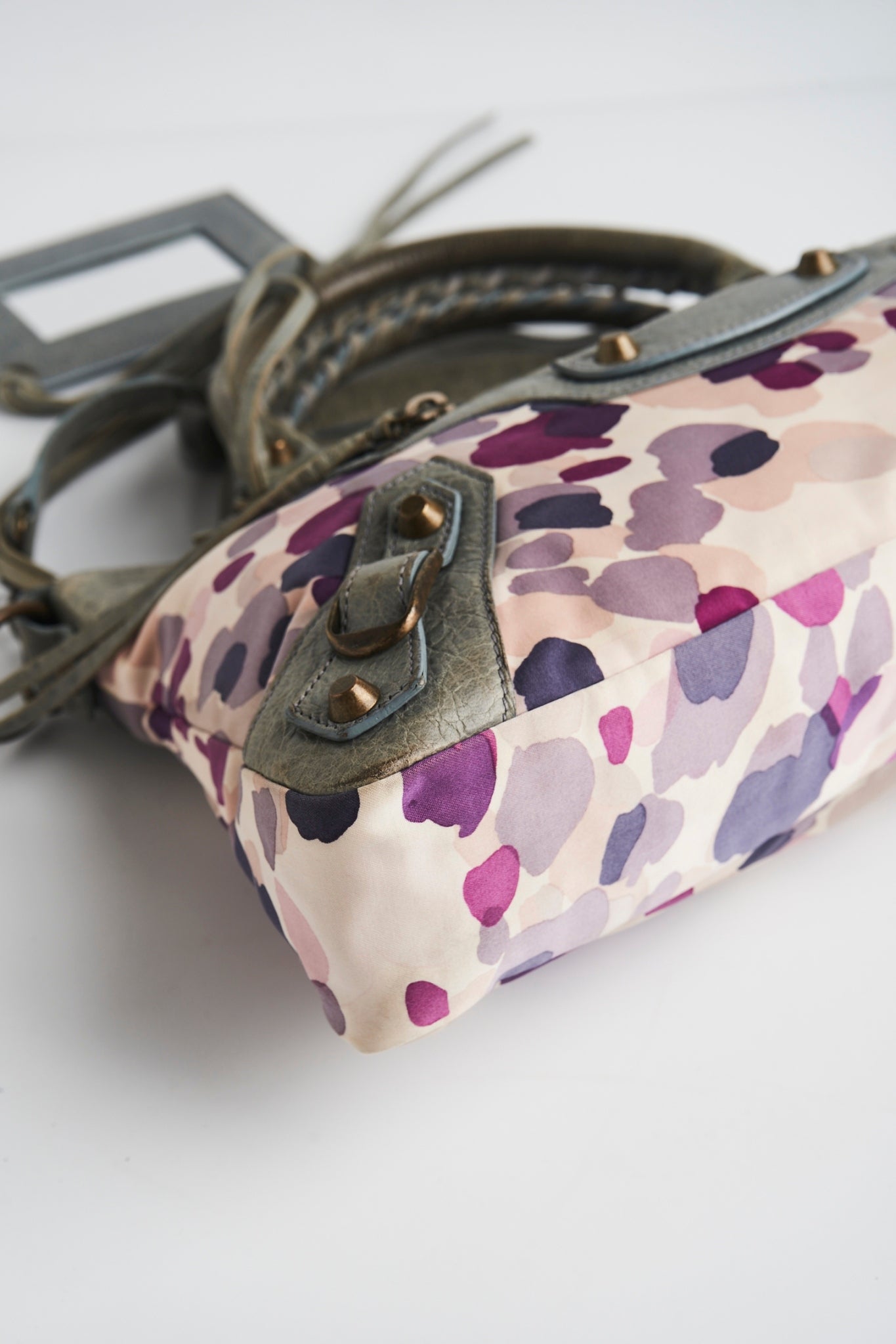 Balenciaga nylon printed mini city