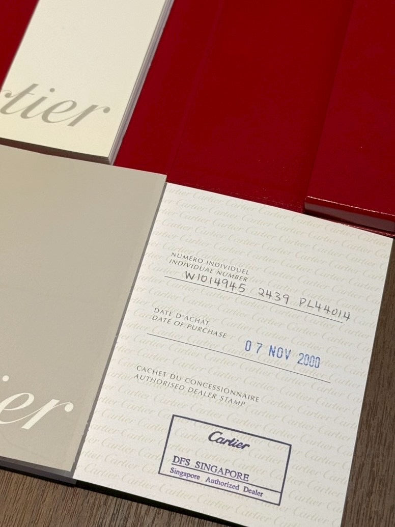 cartier trinity white dial c.4014