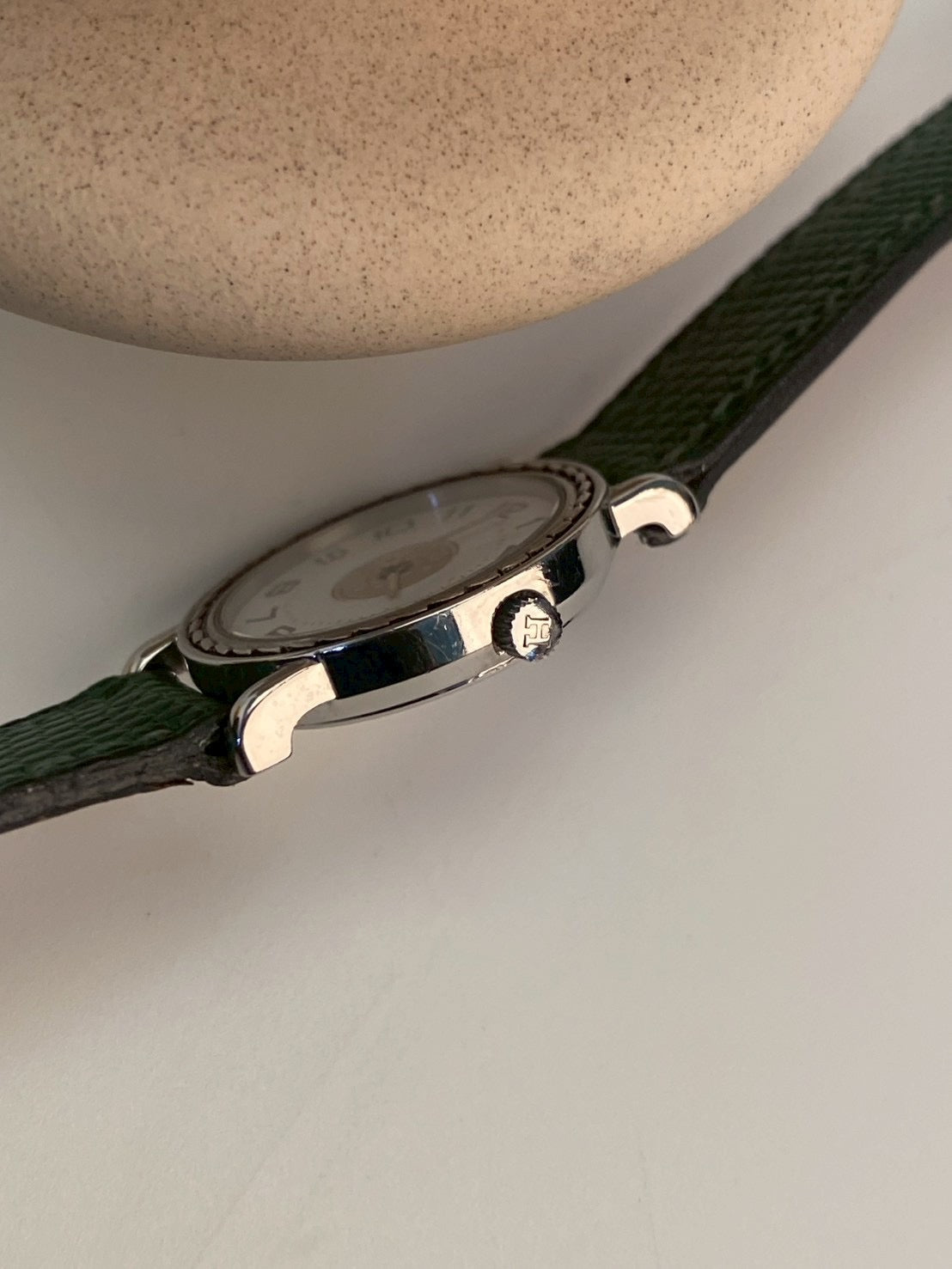 Hermes vintage white dial c.2653