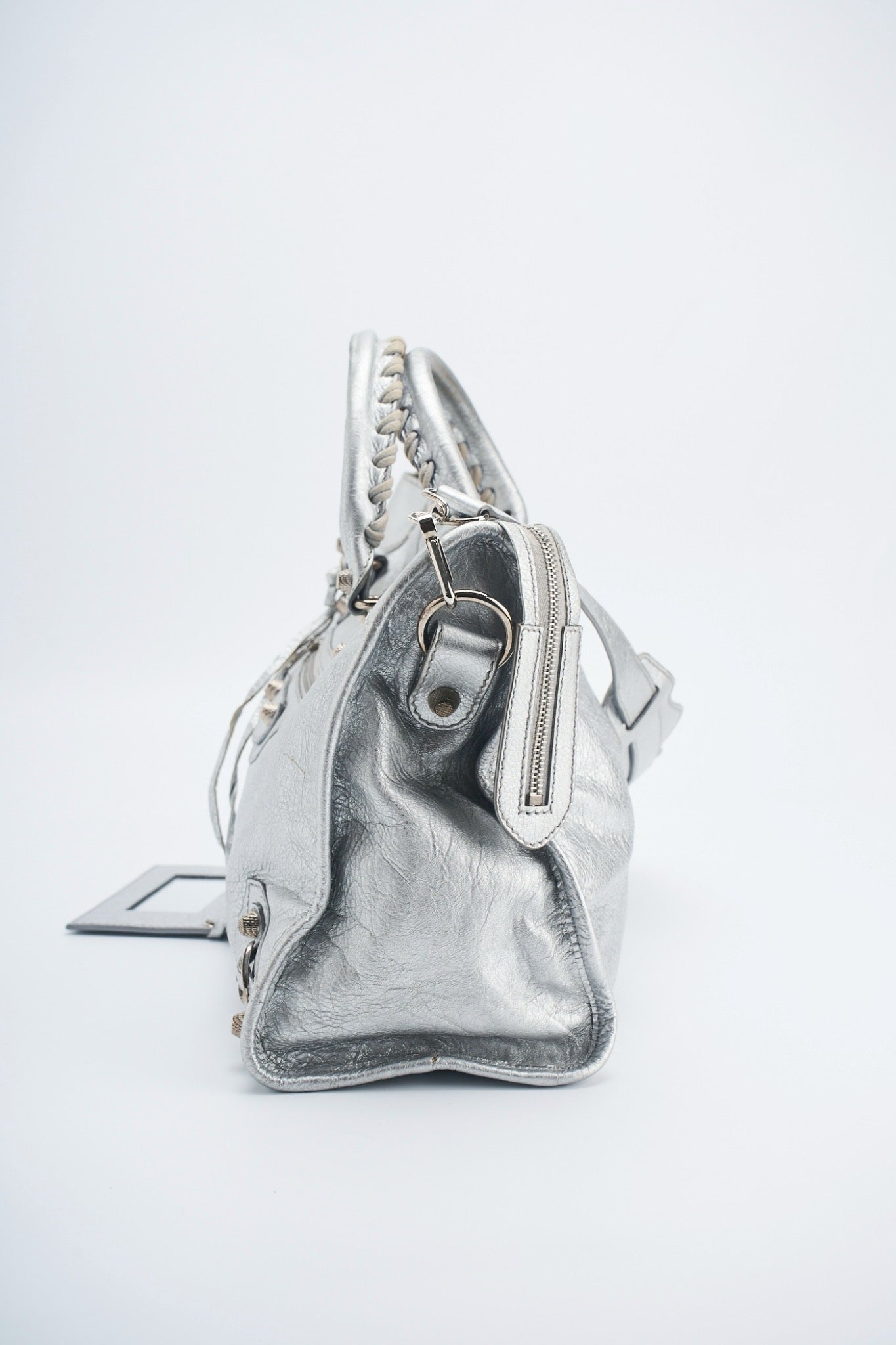 Balenciaga giant city silver