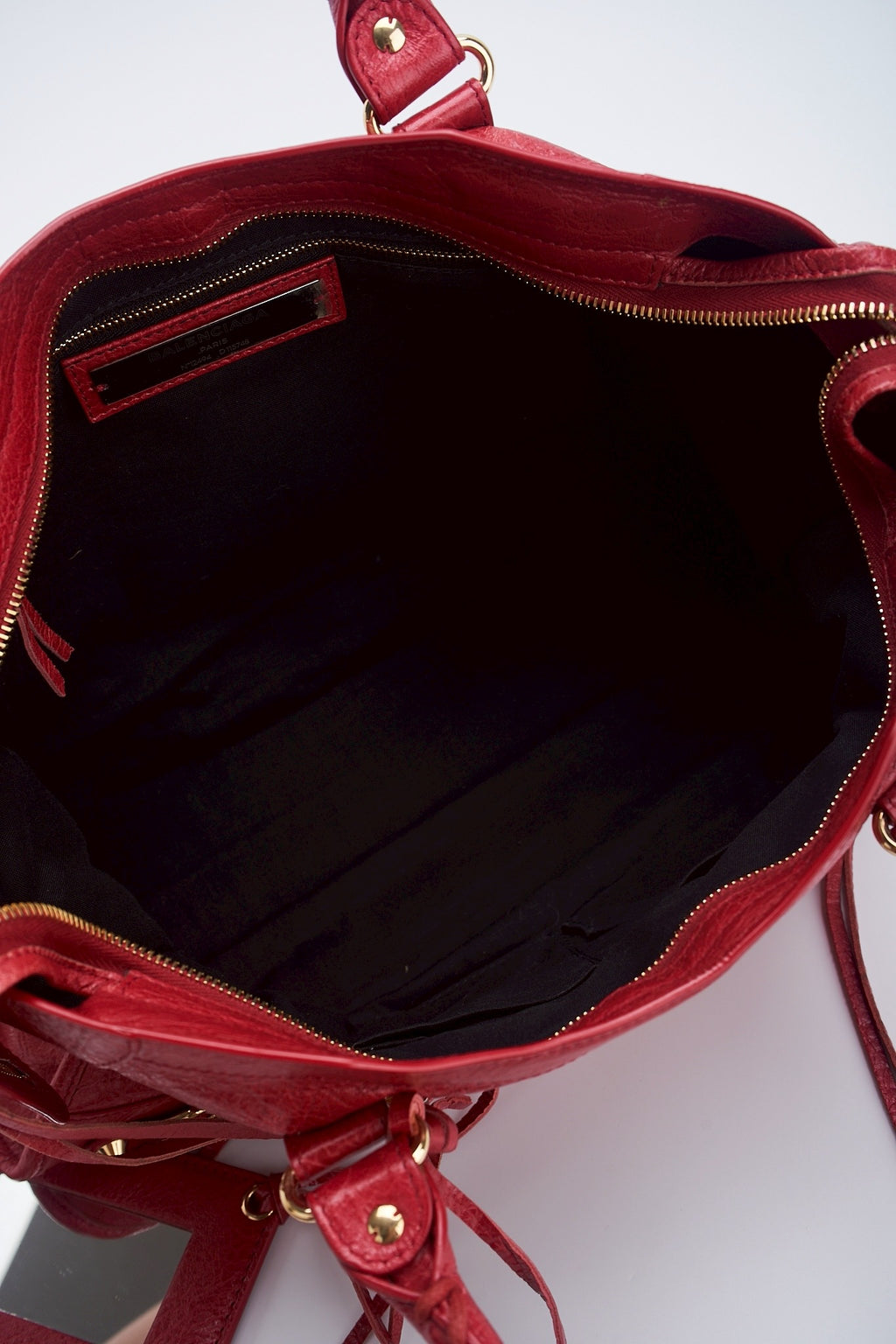Balenciaga city red