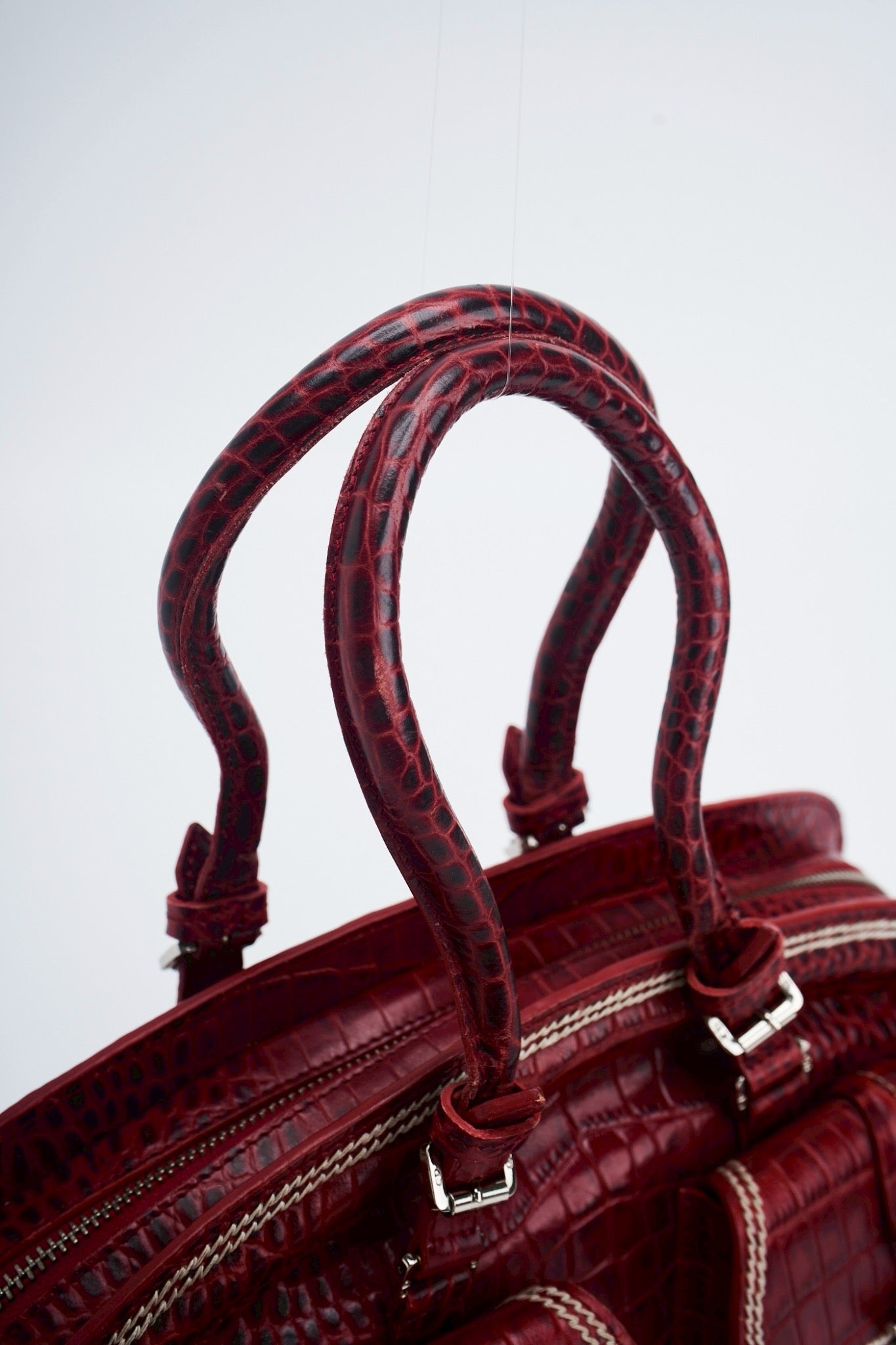 Dior detective crocodile leather