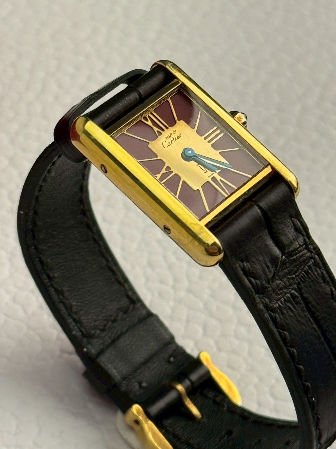 artier vermeil tank red s size. C.2251