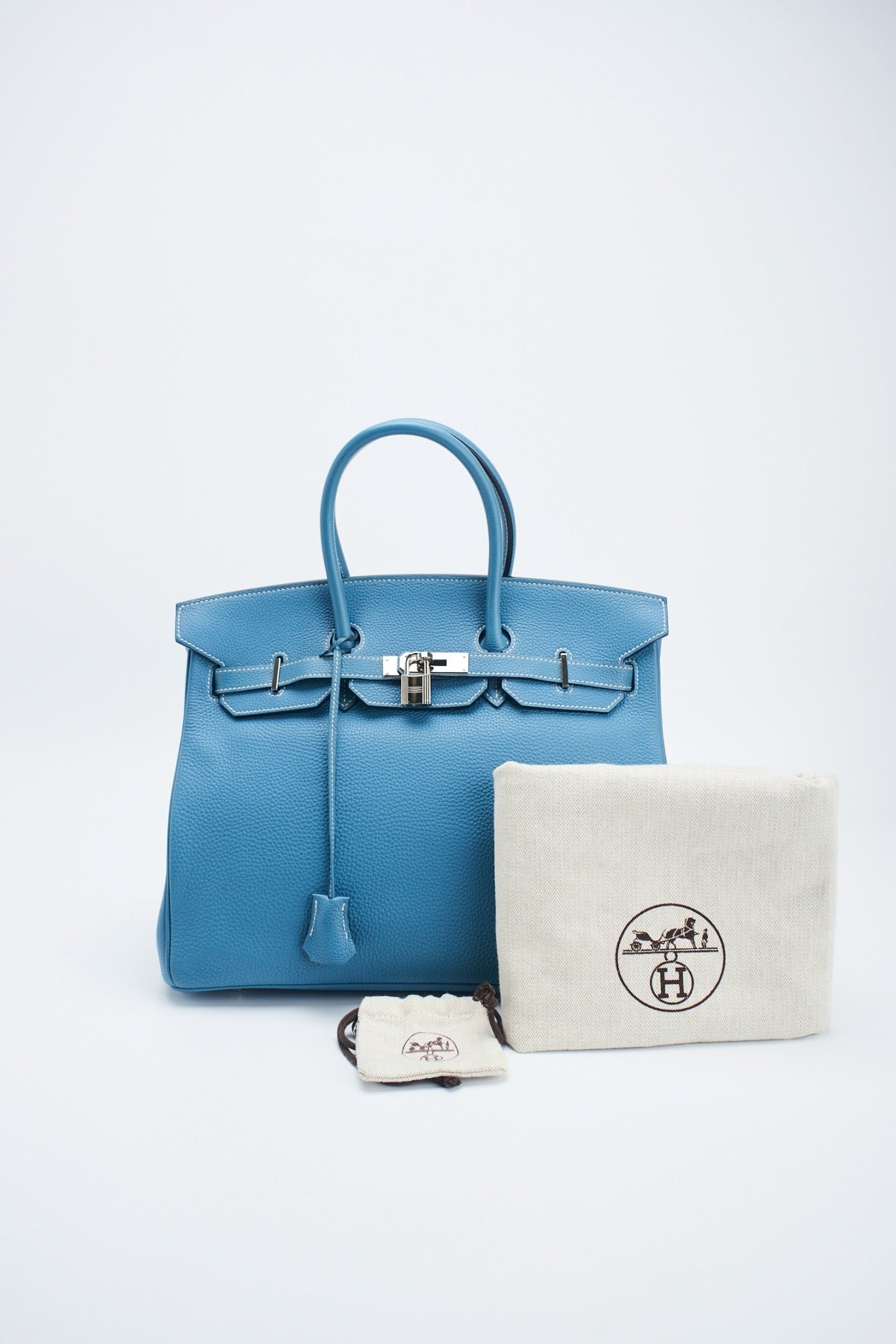 Hermes birkin35 bluejean