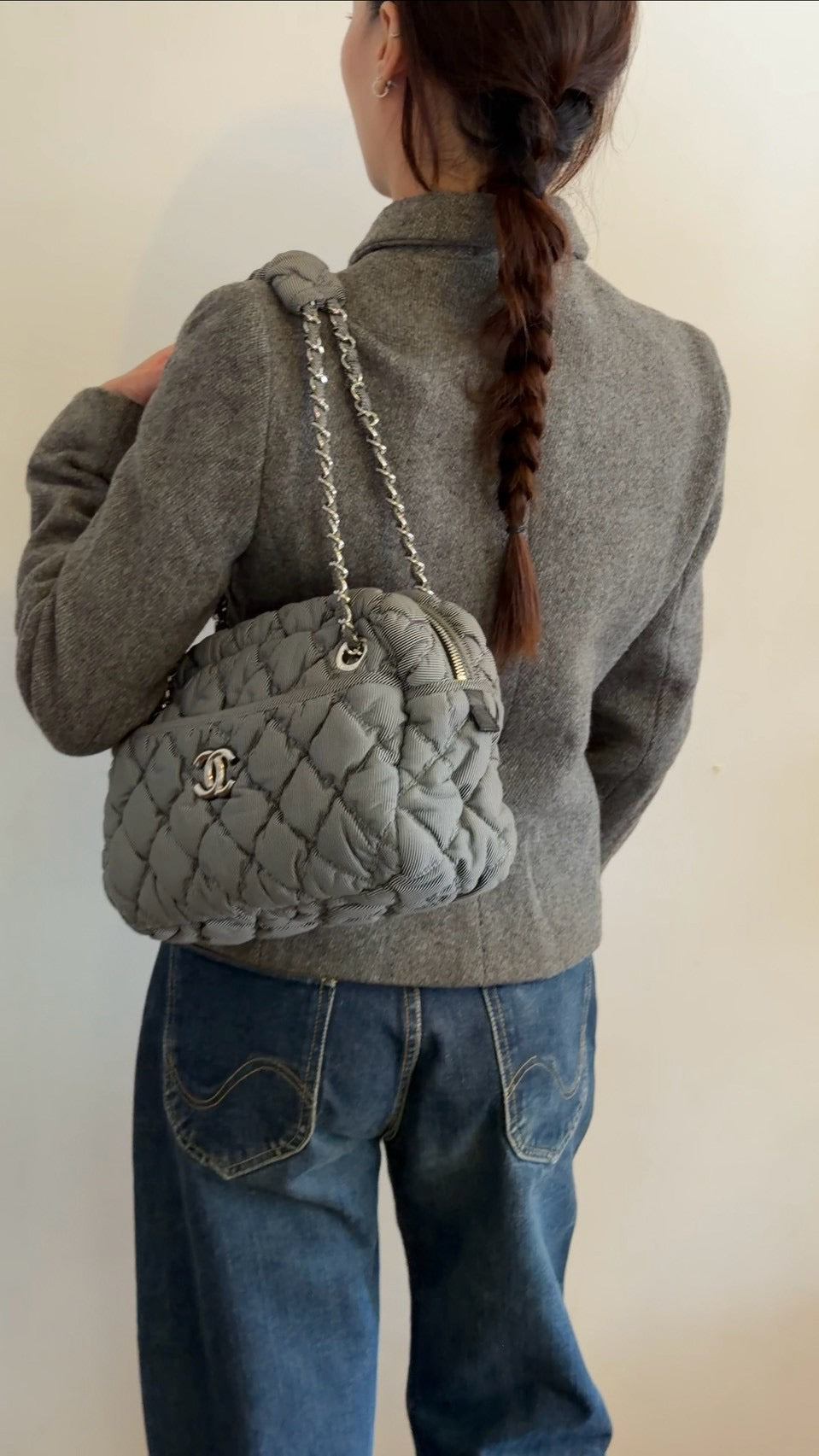 Chanel bubble quilted