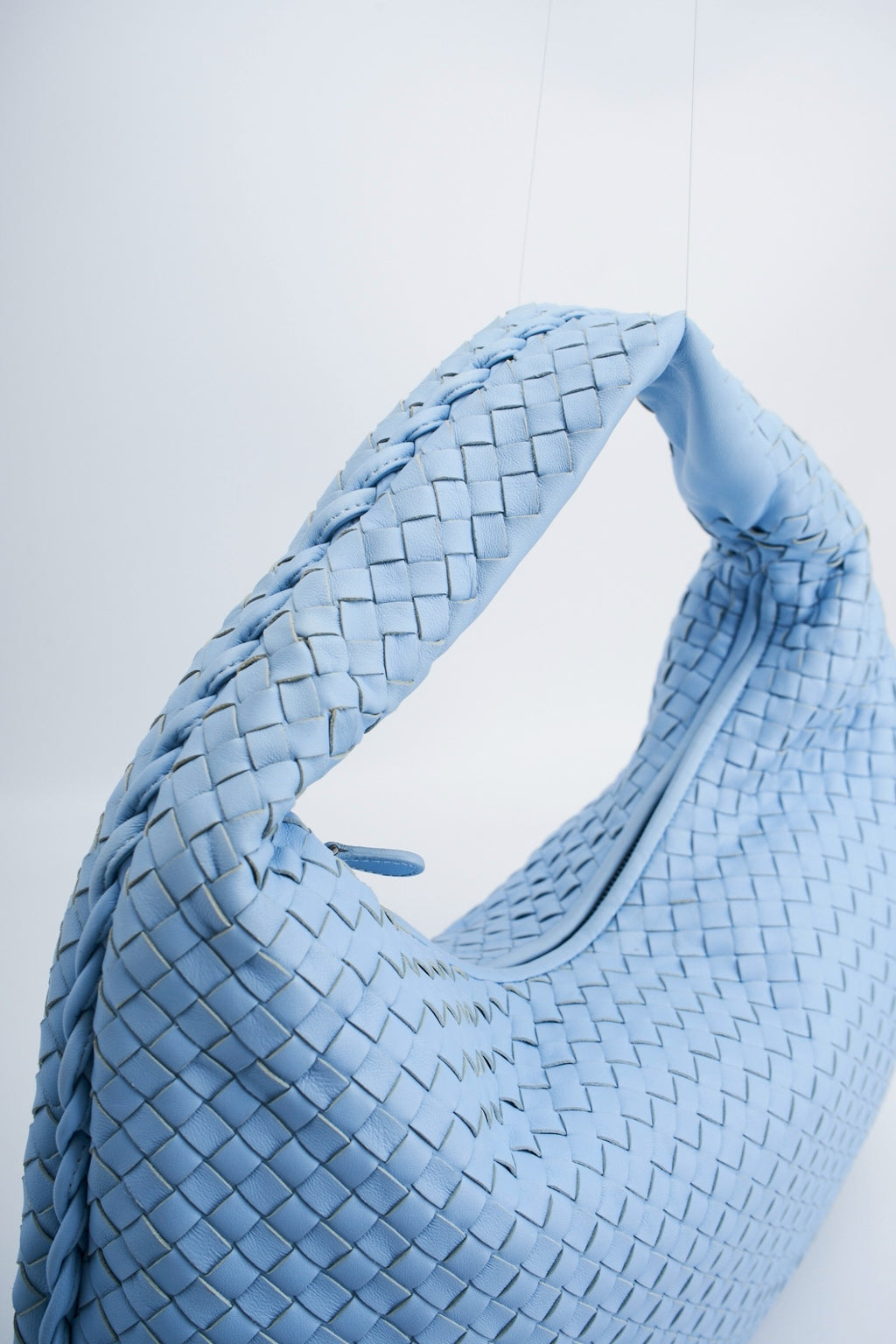 Bottega Veneta hobo blue Large