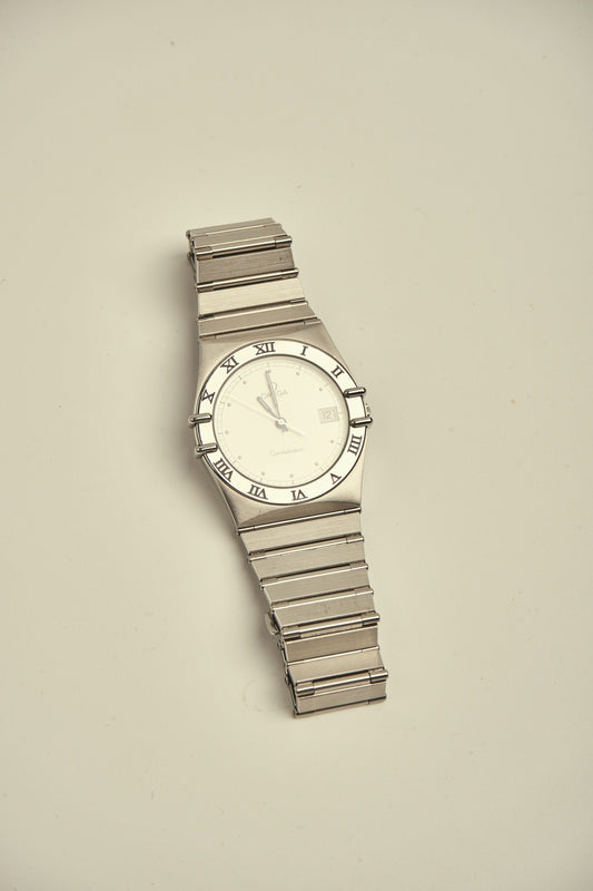 Omega constellation white dial