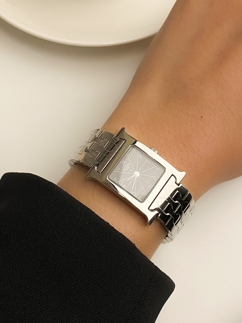 Hermes black dial c.6273