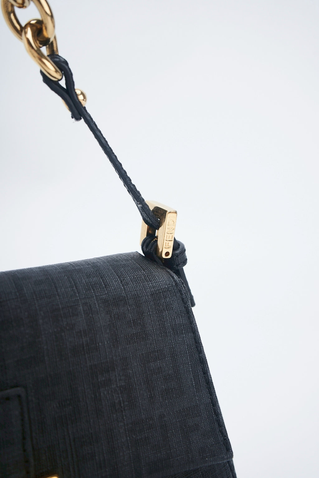 Fendi baguette chain bag