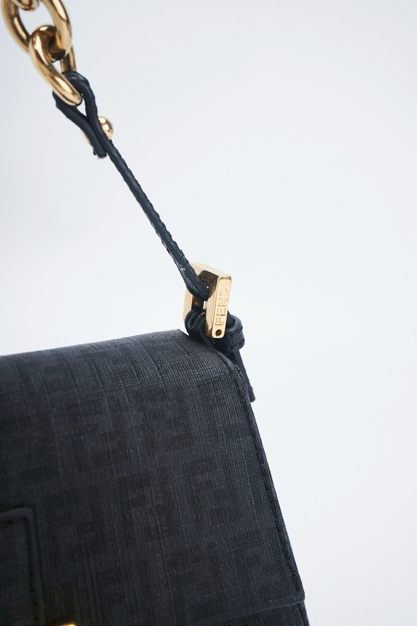 Fendi baguette chain bag