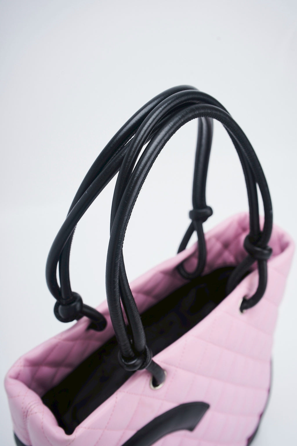 Chanel cambon mini tote pink