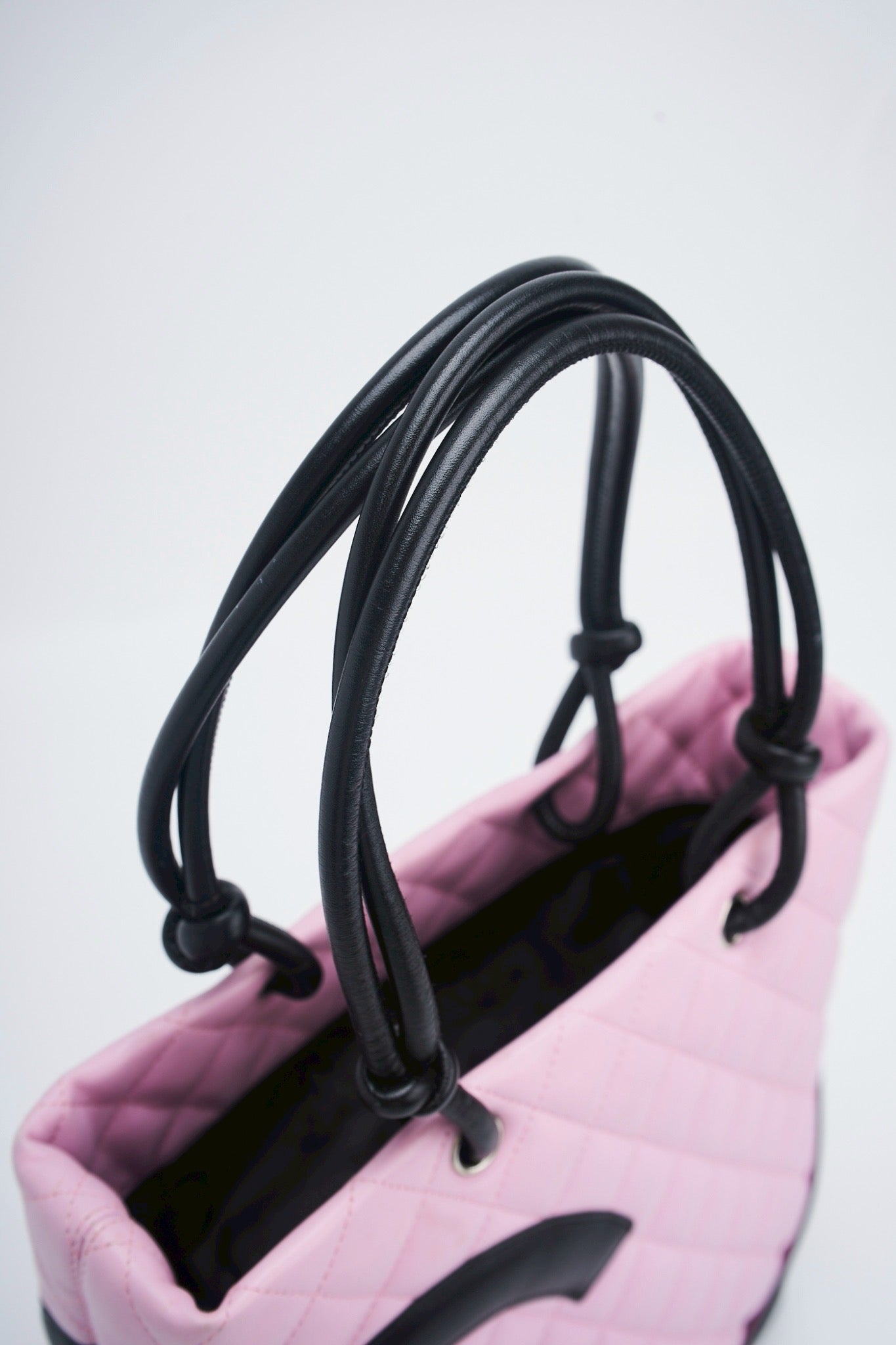 Chanel cambon mini tote pink