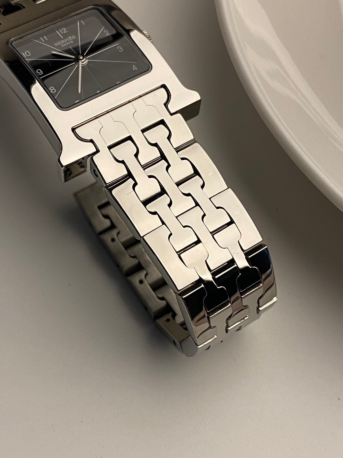 Hermes black dial c.6273