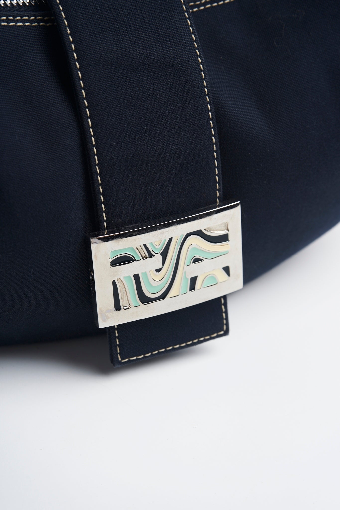 Fendi denim hobo