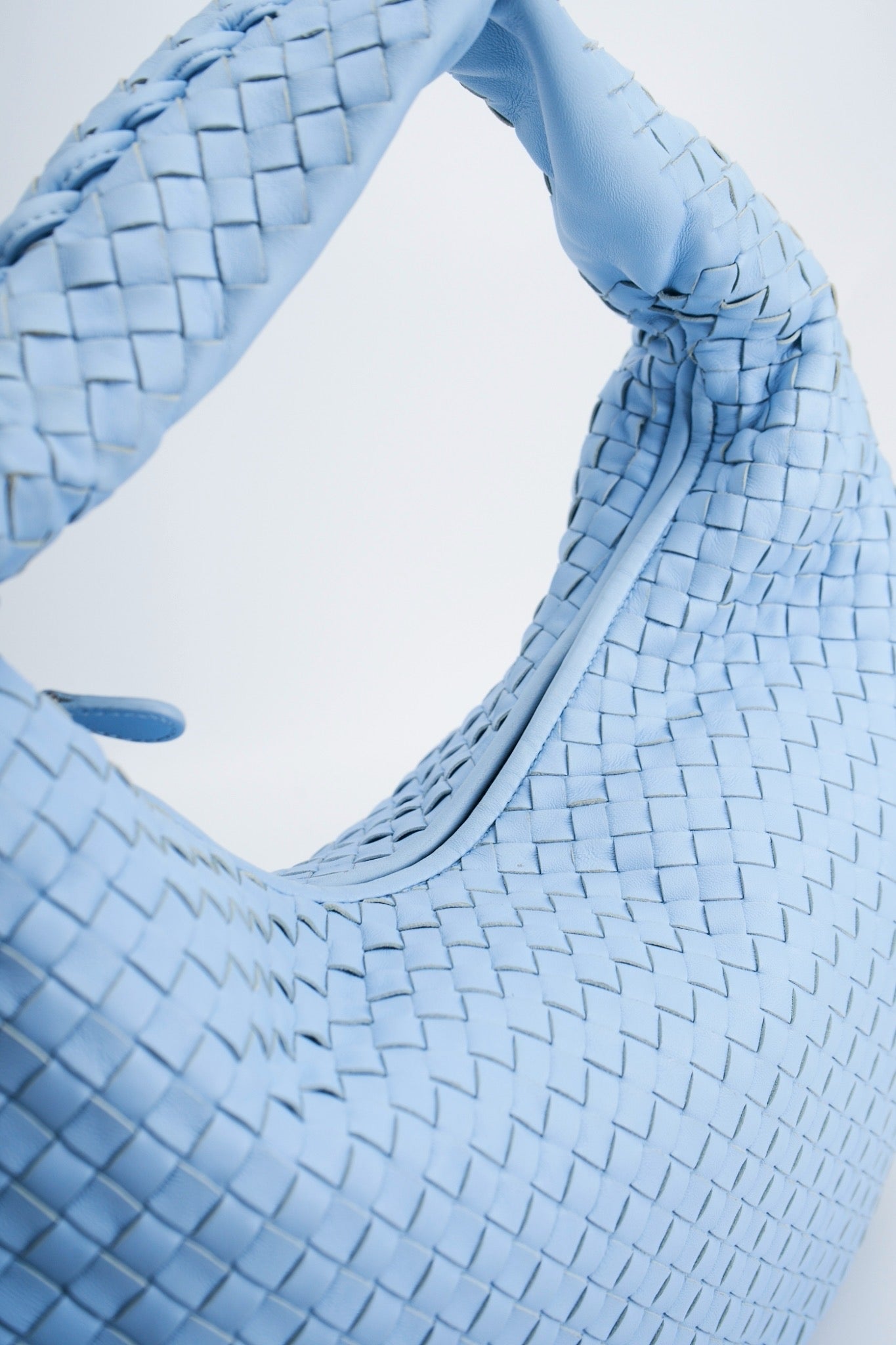 Bottega Veneta hobo blue Large