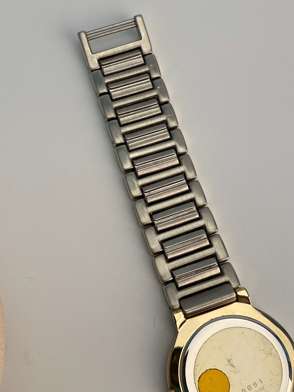Ysl black dial twotone watch c.0091