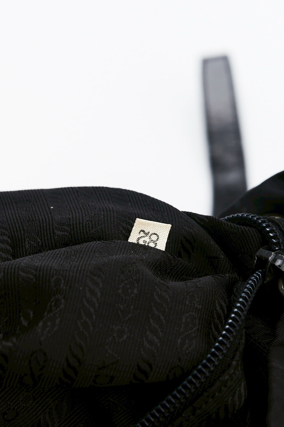 Prada nylon blackpack