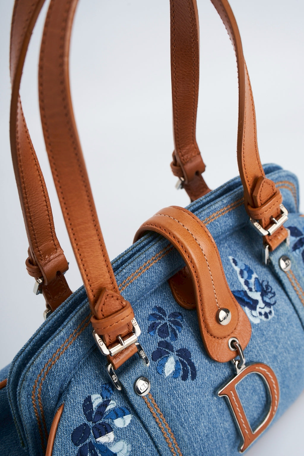 Dior detective denim floral