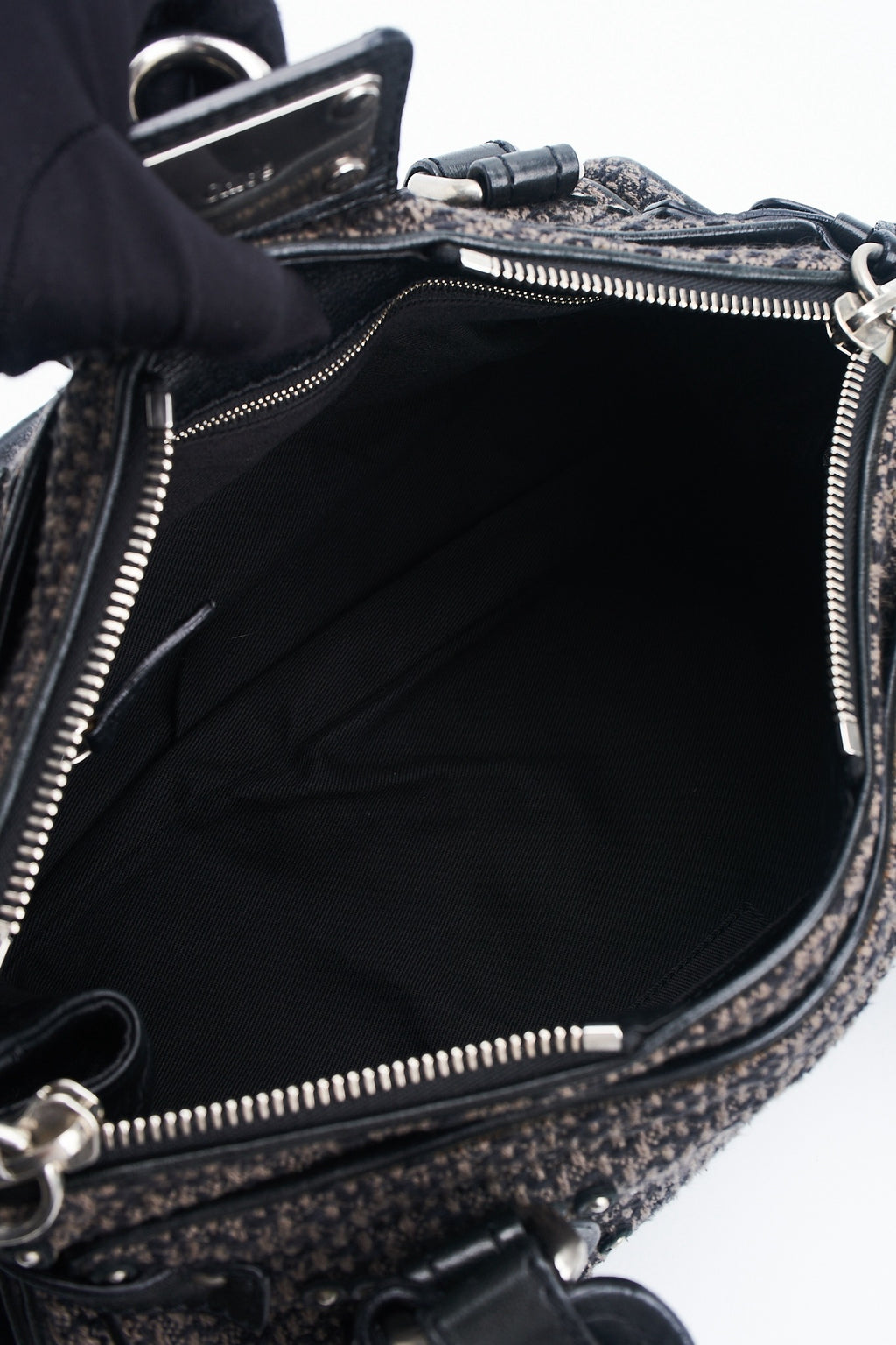 Chloe paddington tweed leather