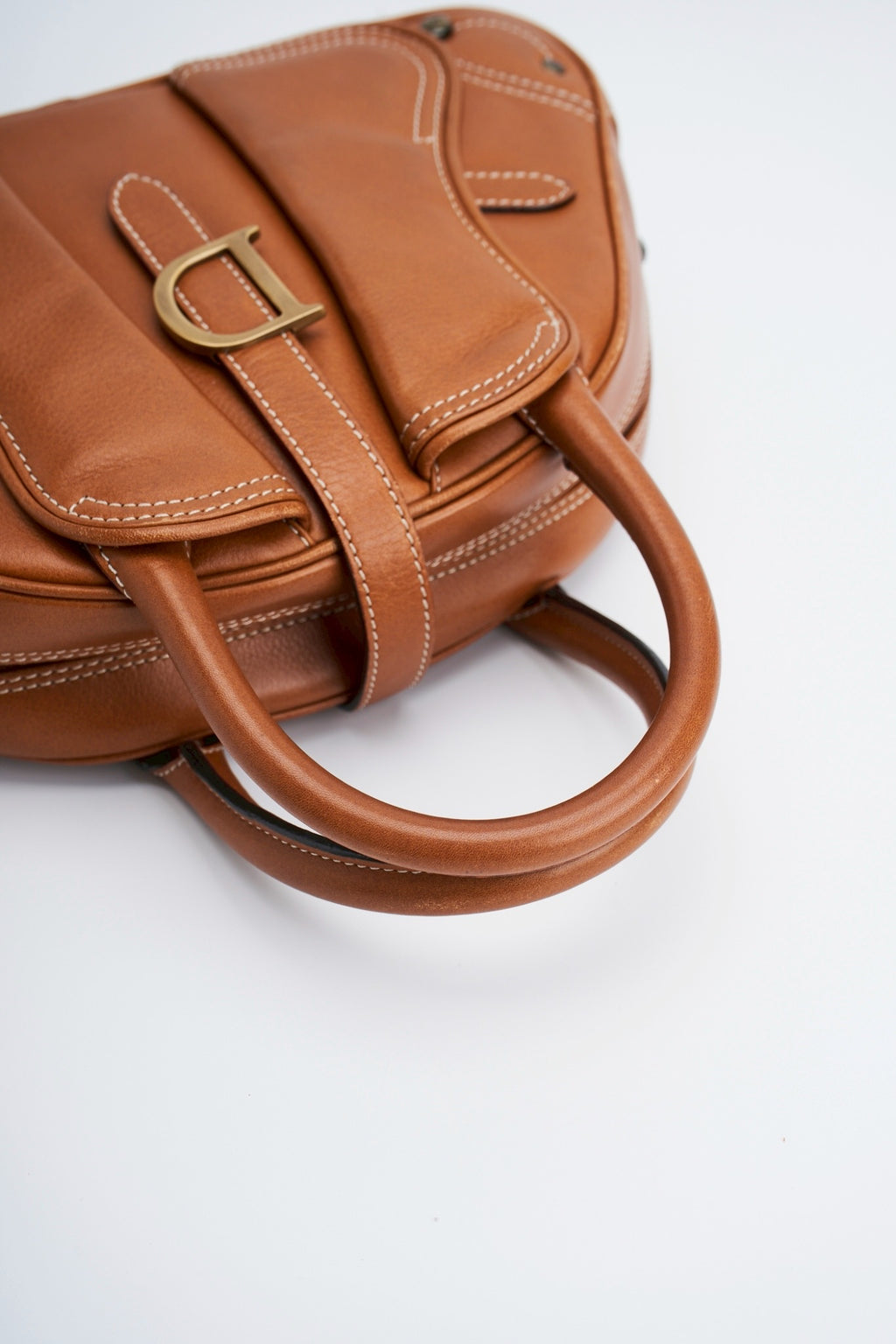Dior D logo handbag