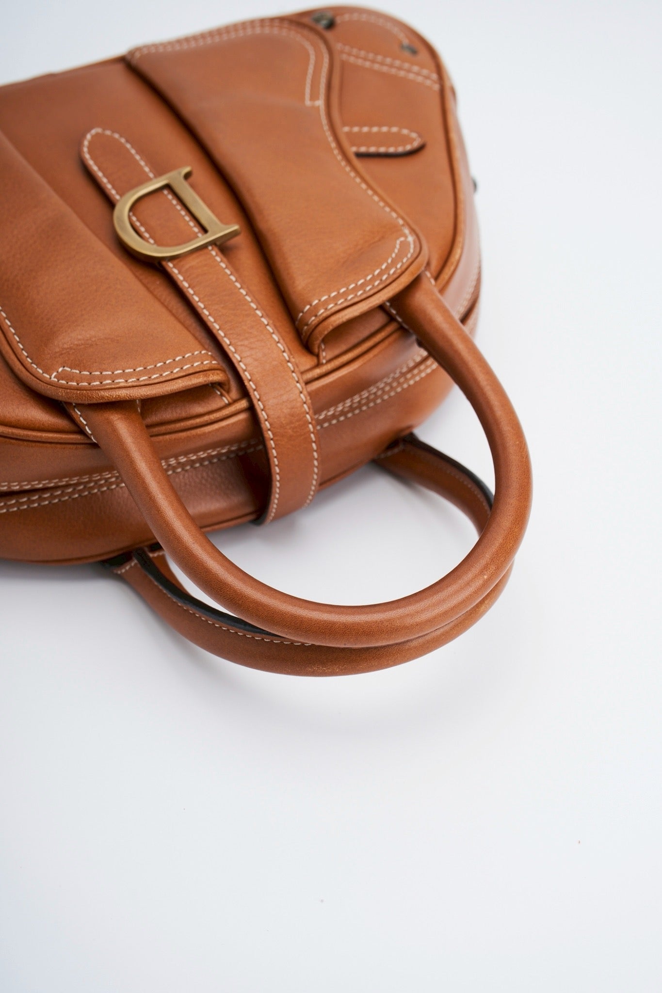 Dior D logo handbag