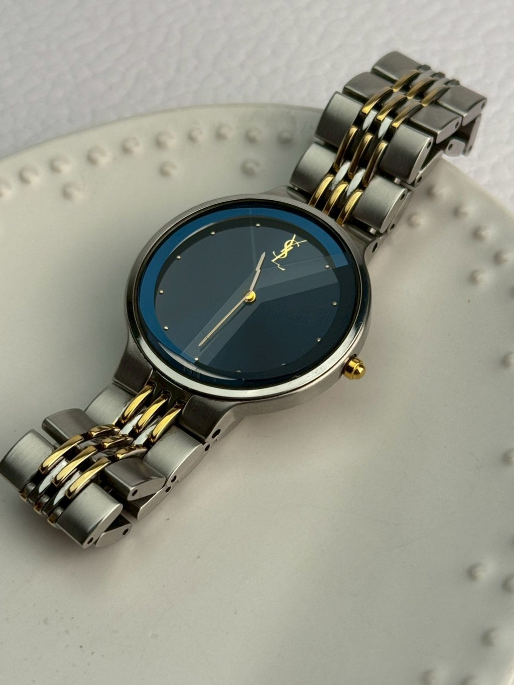 Ysl blue dial c.0668