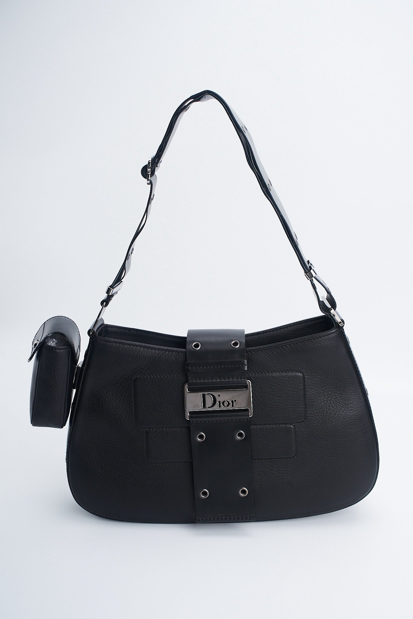 Dior street-chic shoulder
