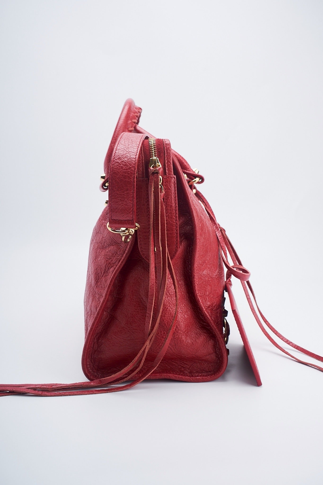 Balenciaga city red