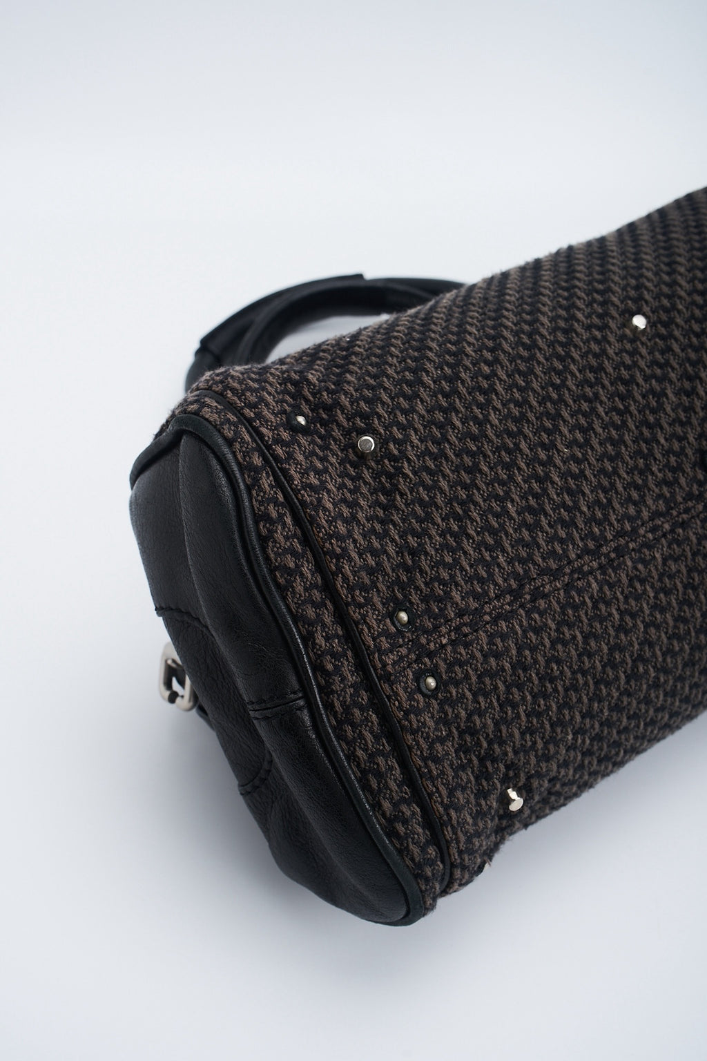 Chloe paddington tweed leather