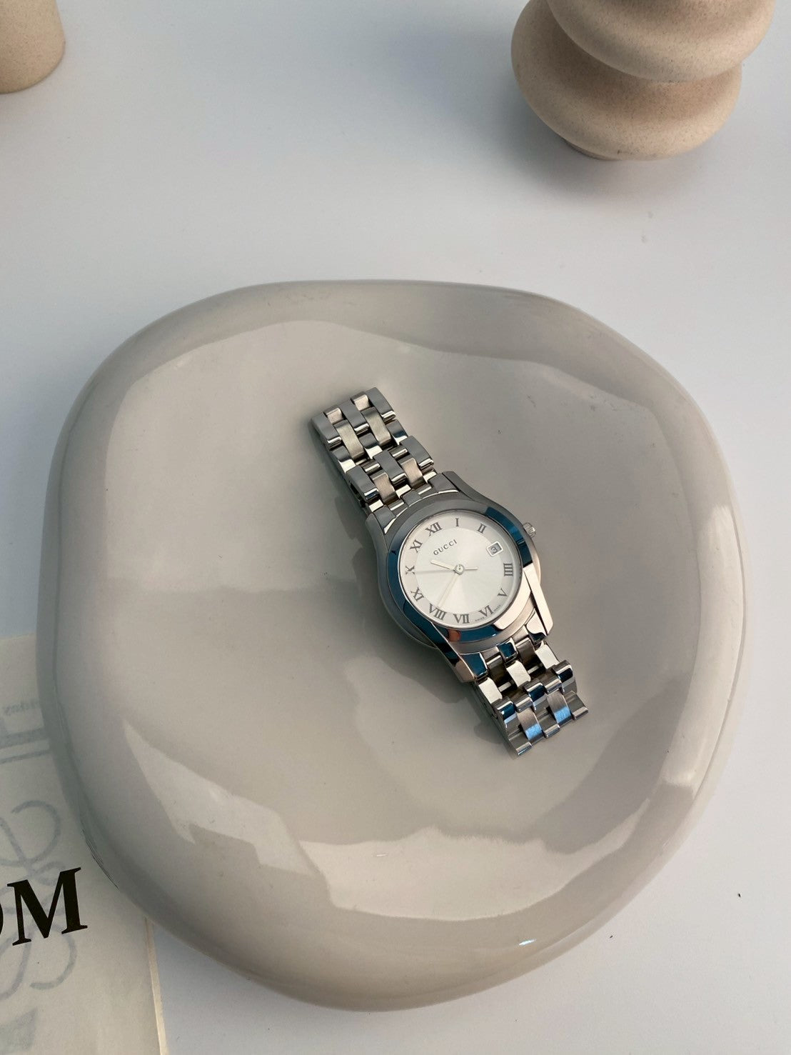 Gucci 5500M silver