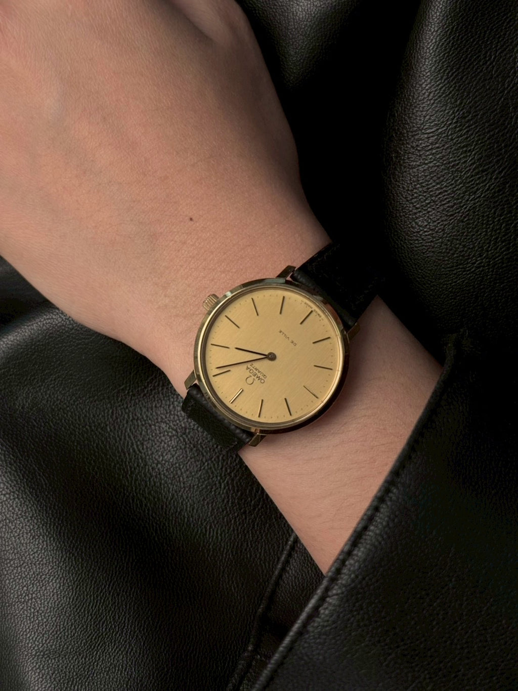 Omega de ville gold
