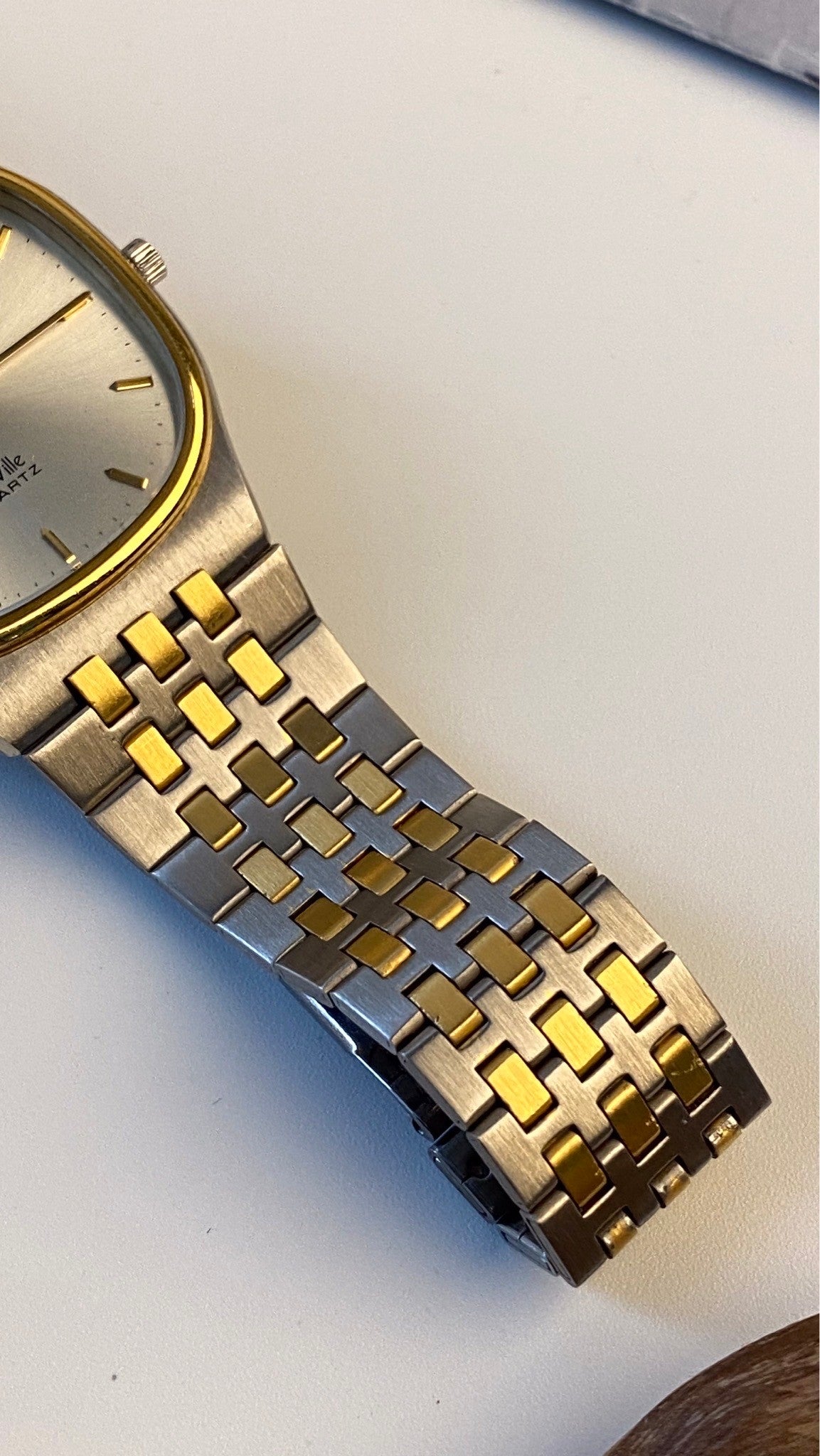 Omega Deville Twotone Men Size