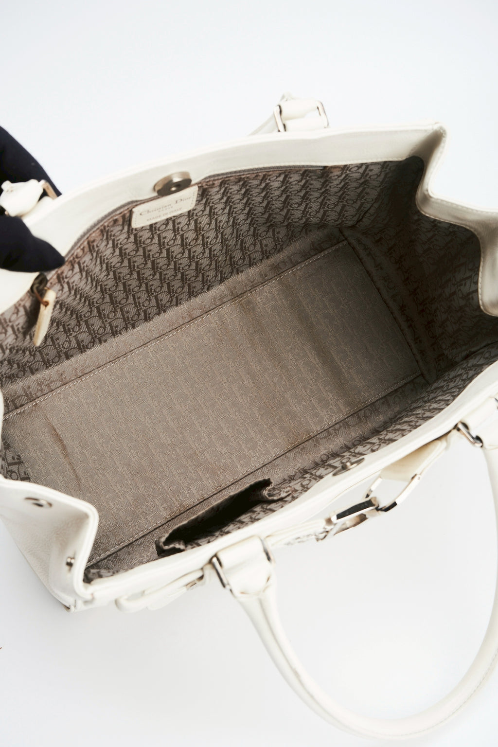 Dior leather hand bag