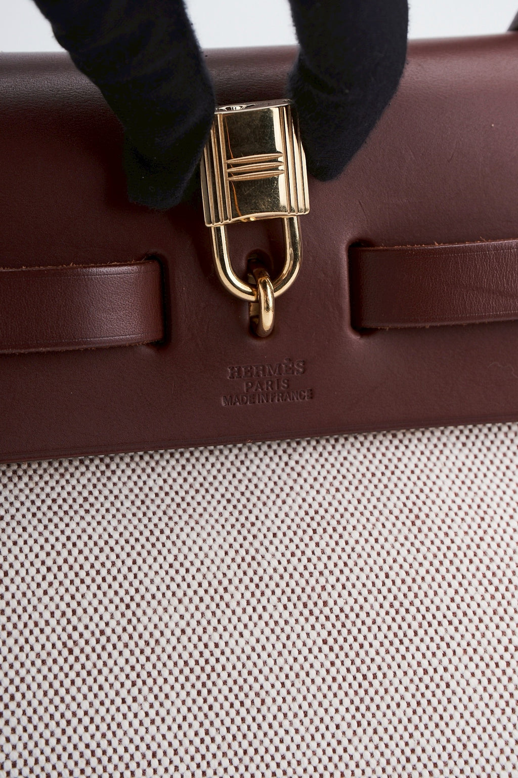 Hermes herbag31 redbrown