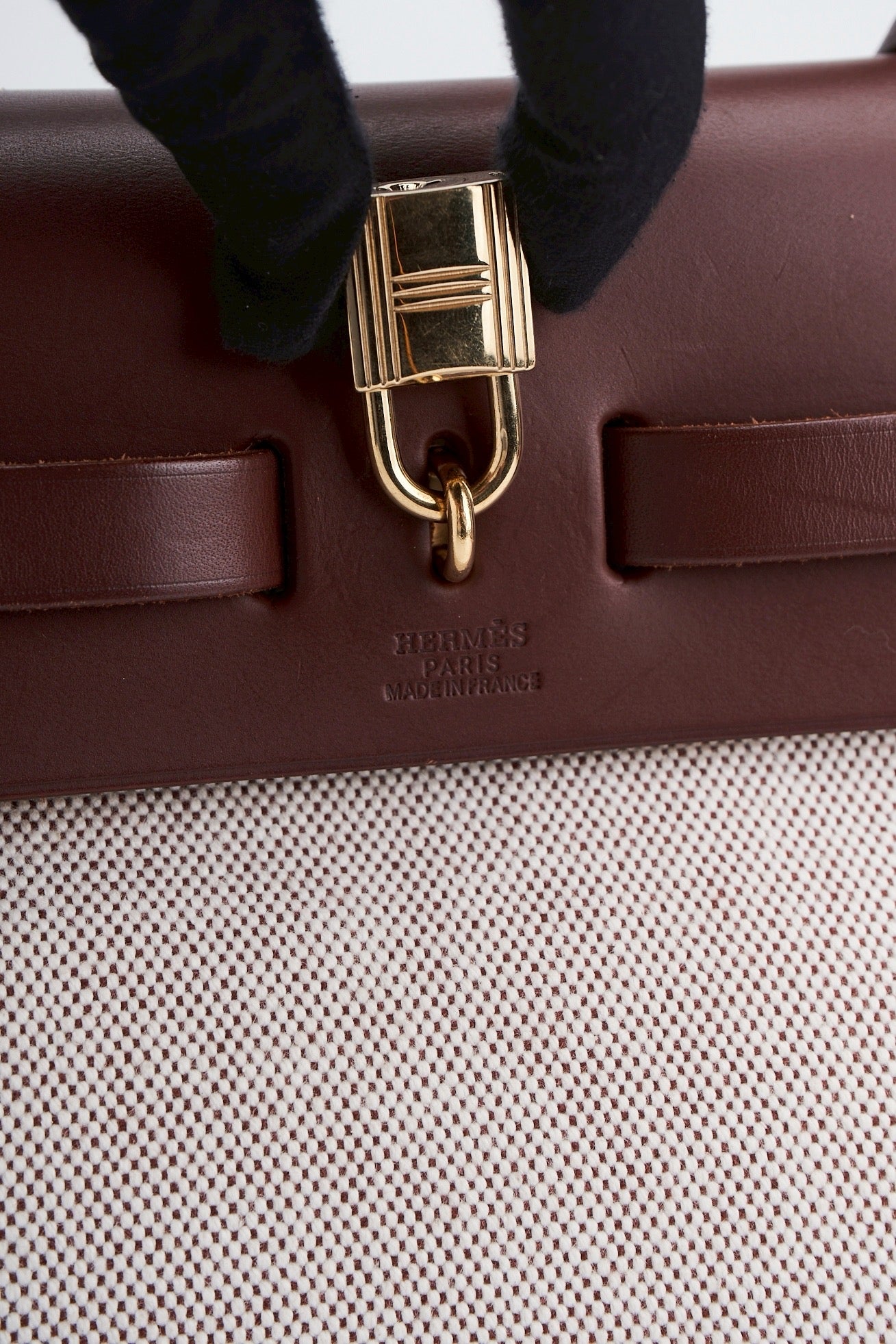 Hermes herbag31 redbrown