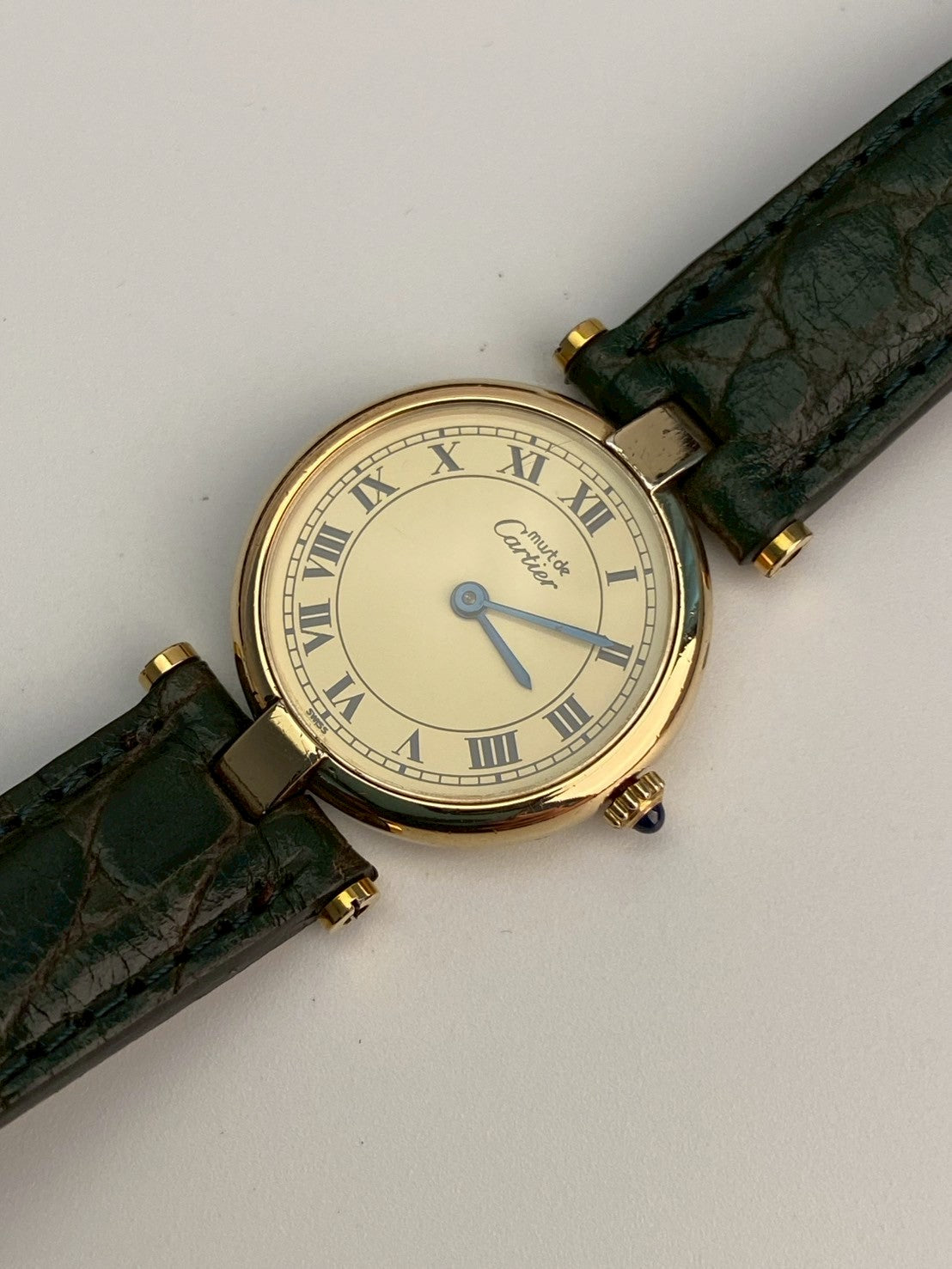 Cartier cream dial argent cilcle c.1750