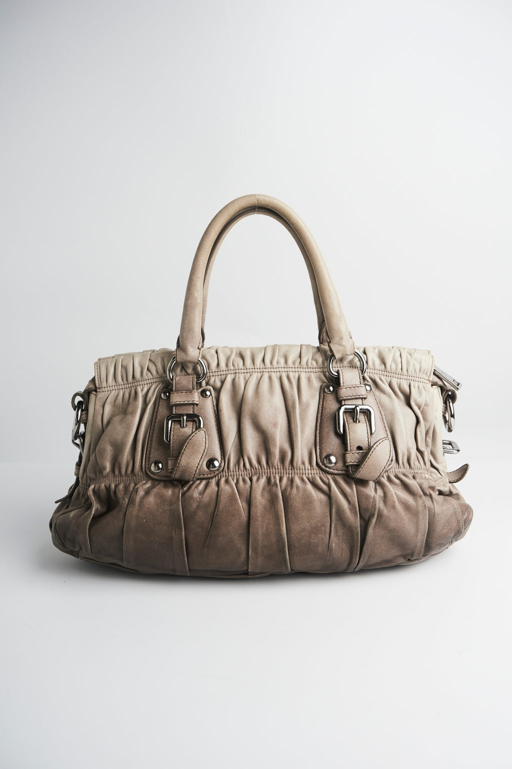 Prada Ombre Gaufre leather