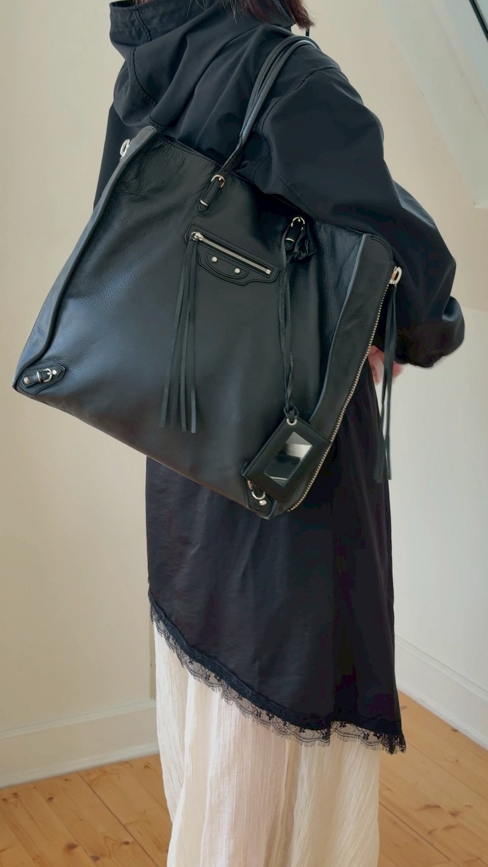 Balenciaga Papier tote bag