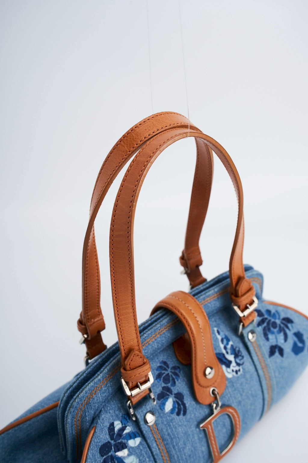 Dior detective denim floral