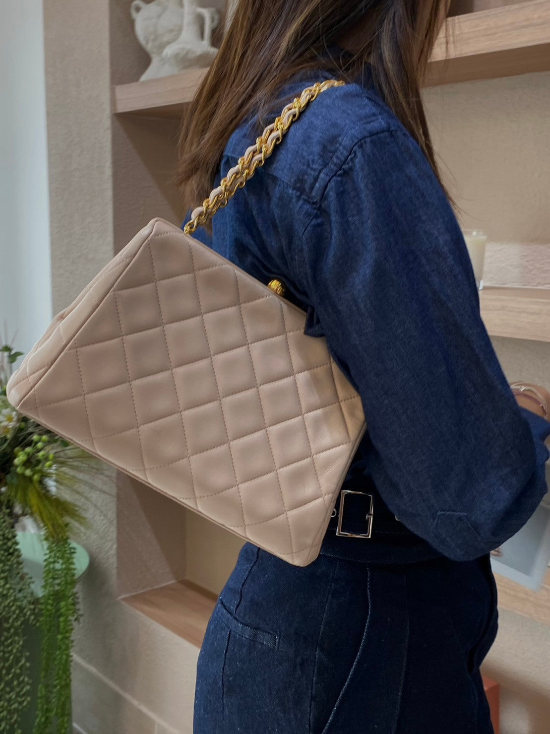 Chanel  Matelesse Chain Handbag