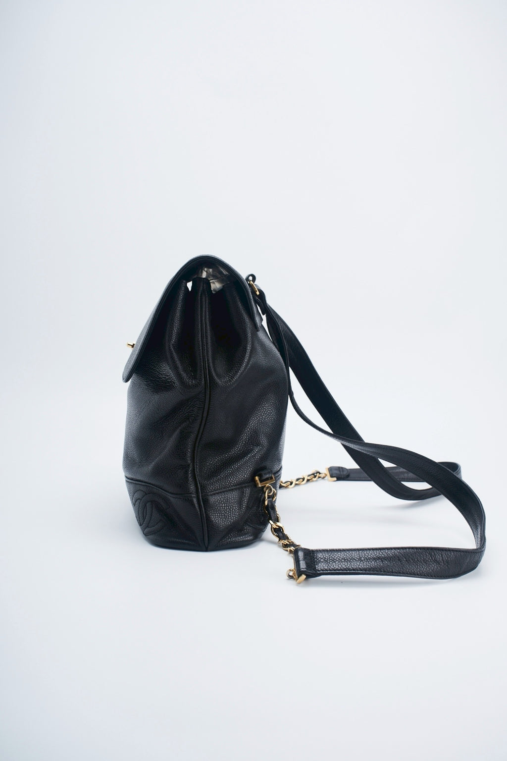 Chanel caviar backpack