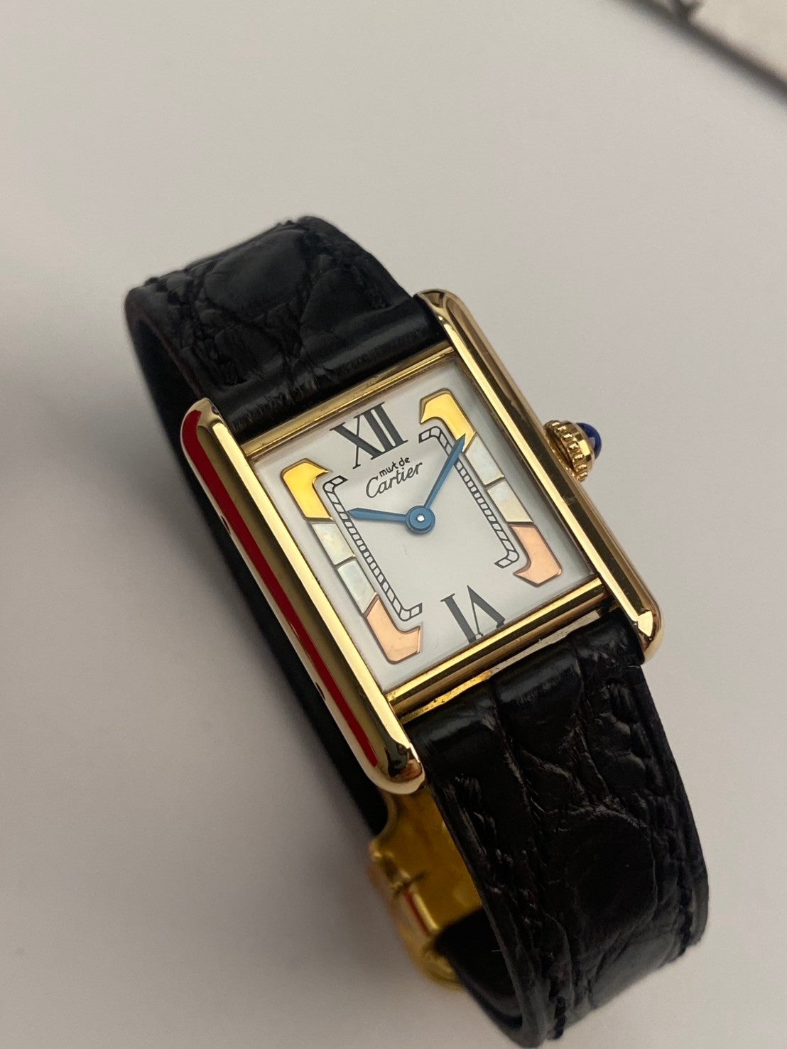 Cartier tank color sm c.7001