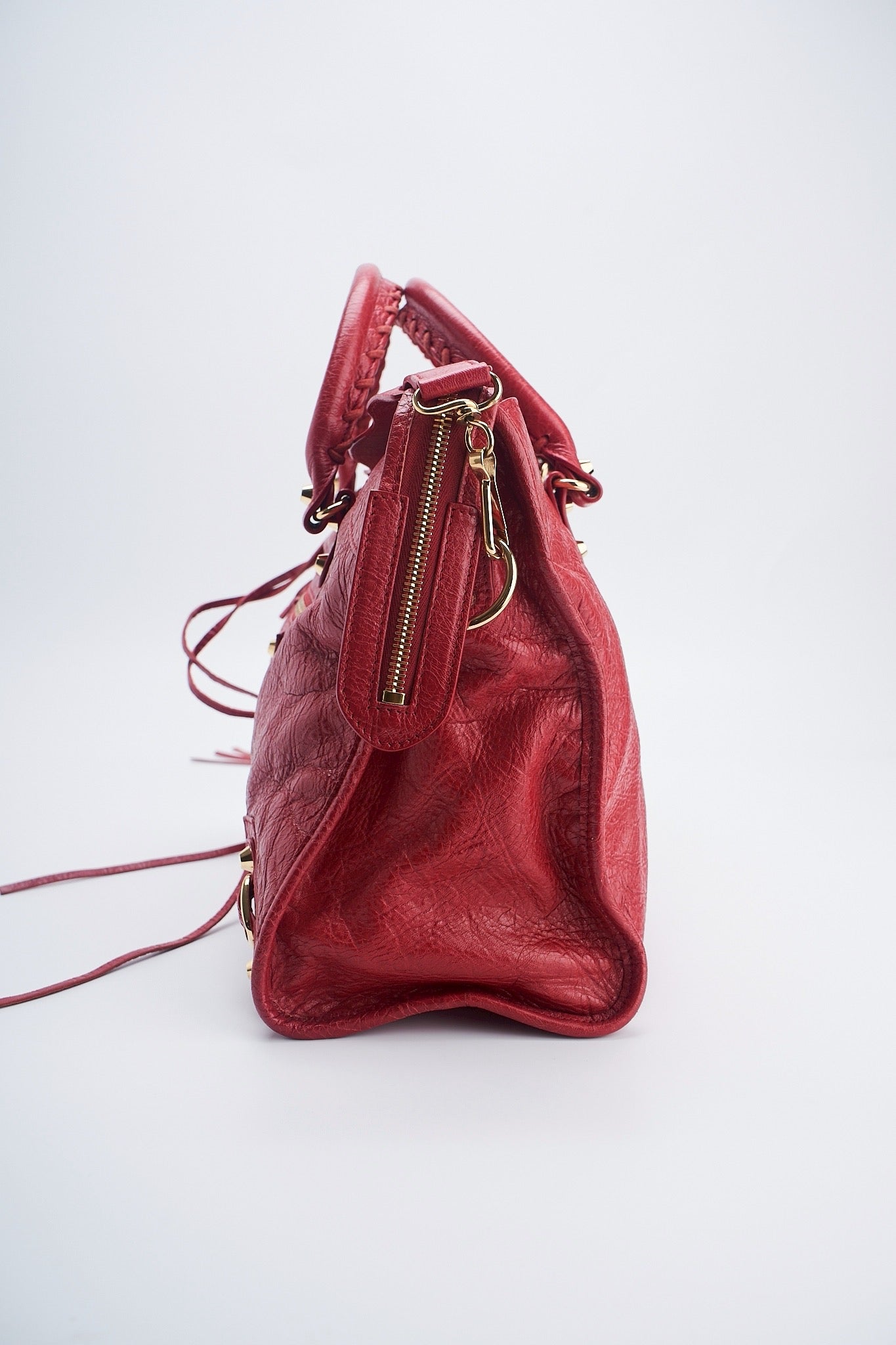 Balenciaga city red