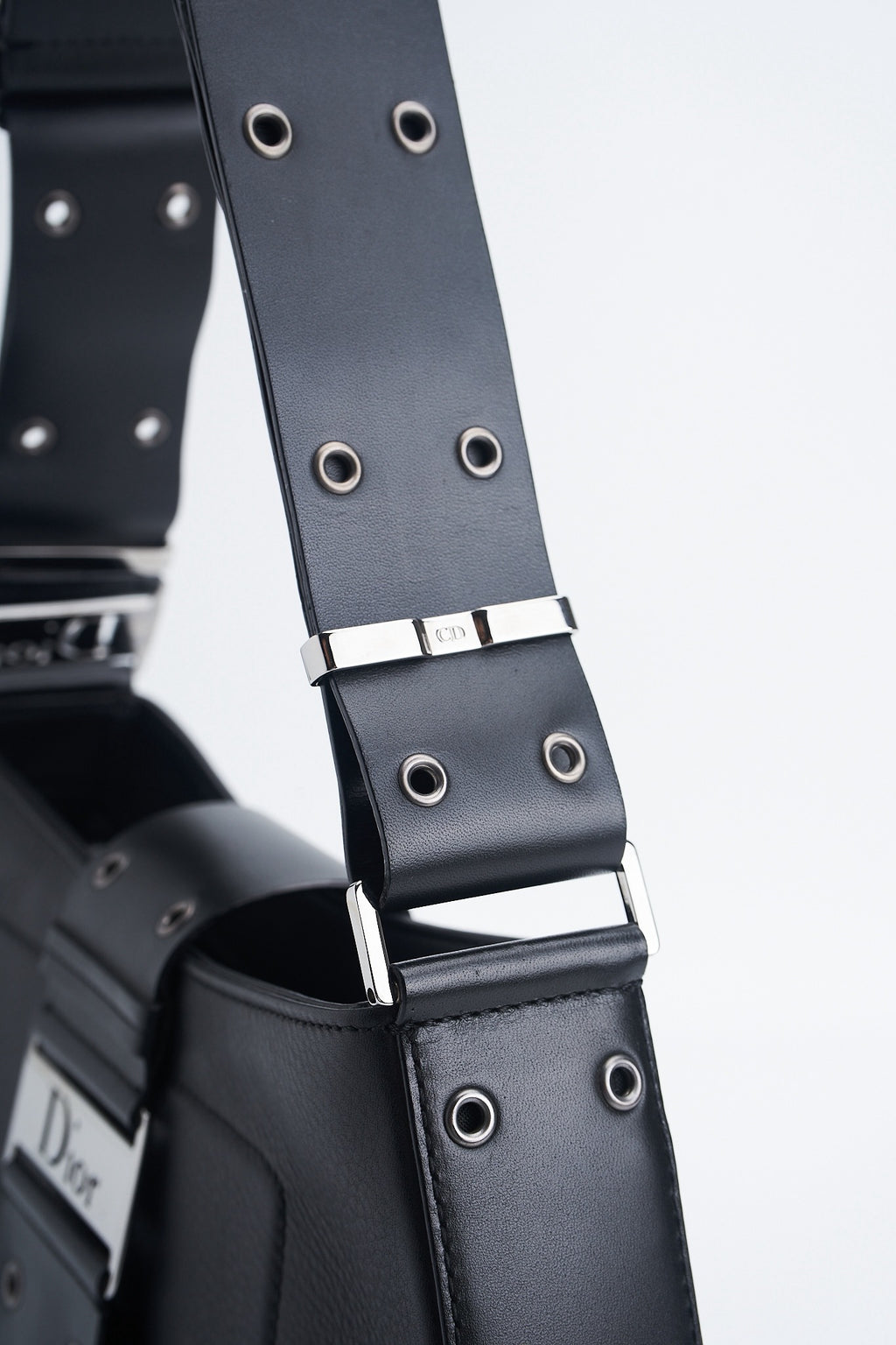 Dior street-chic shoulder