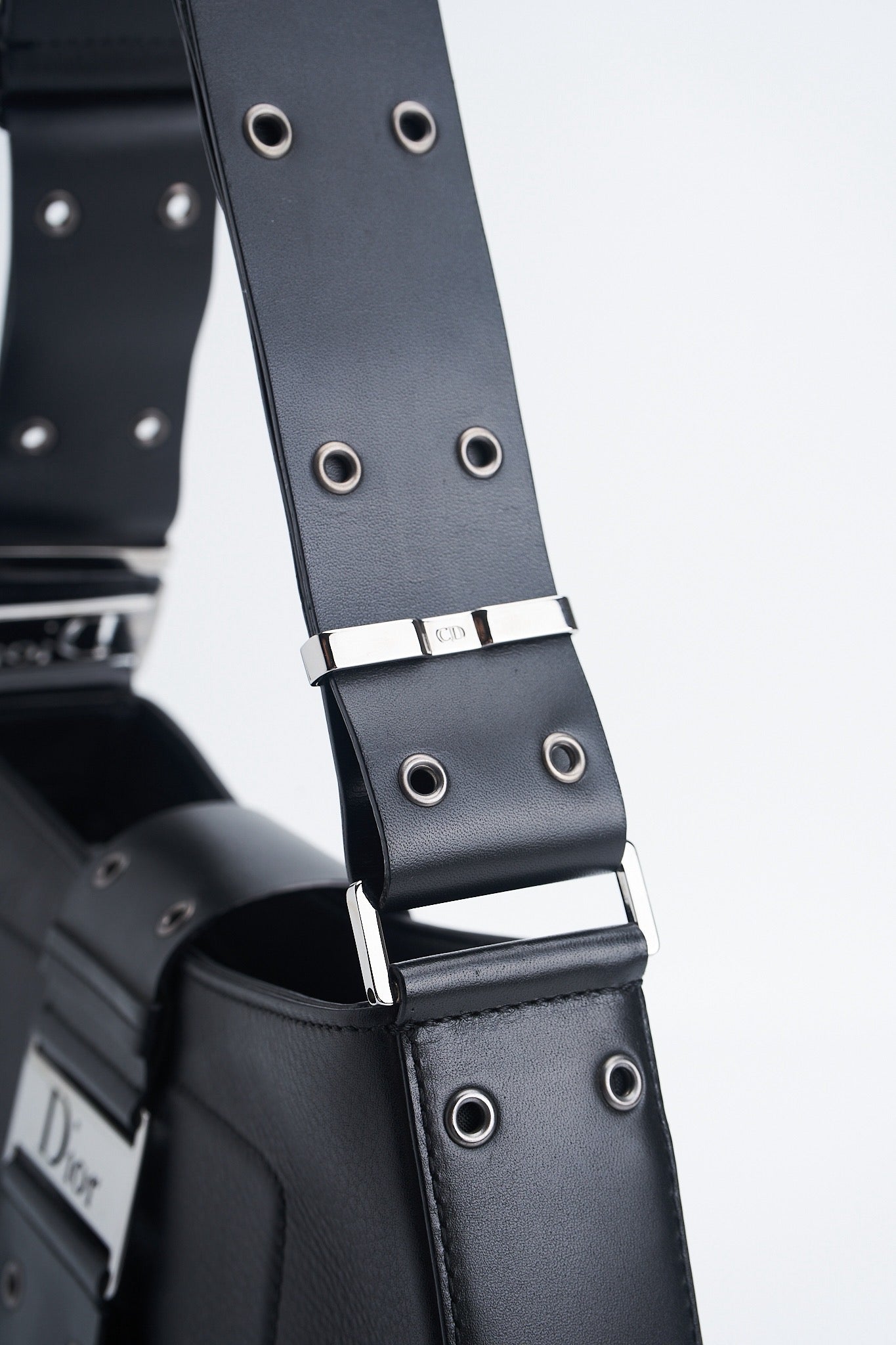 Dior street-chic shoulder