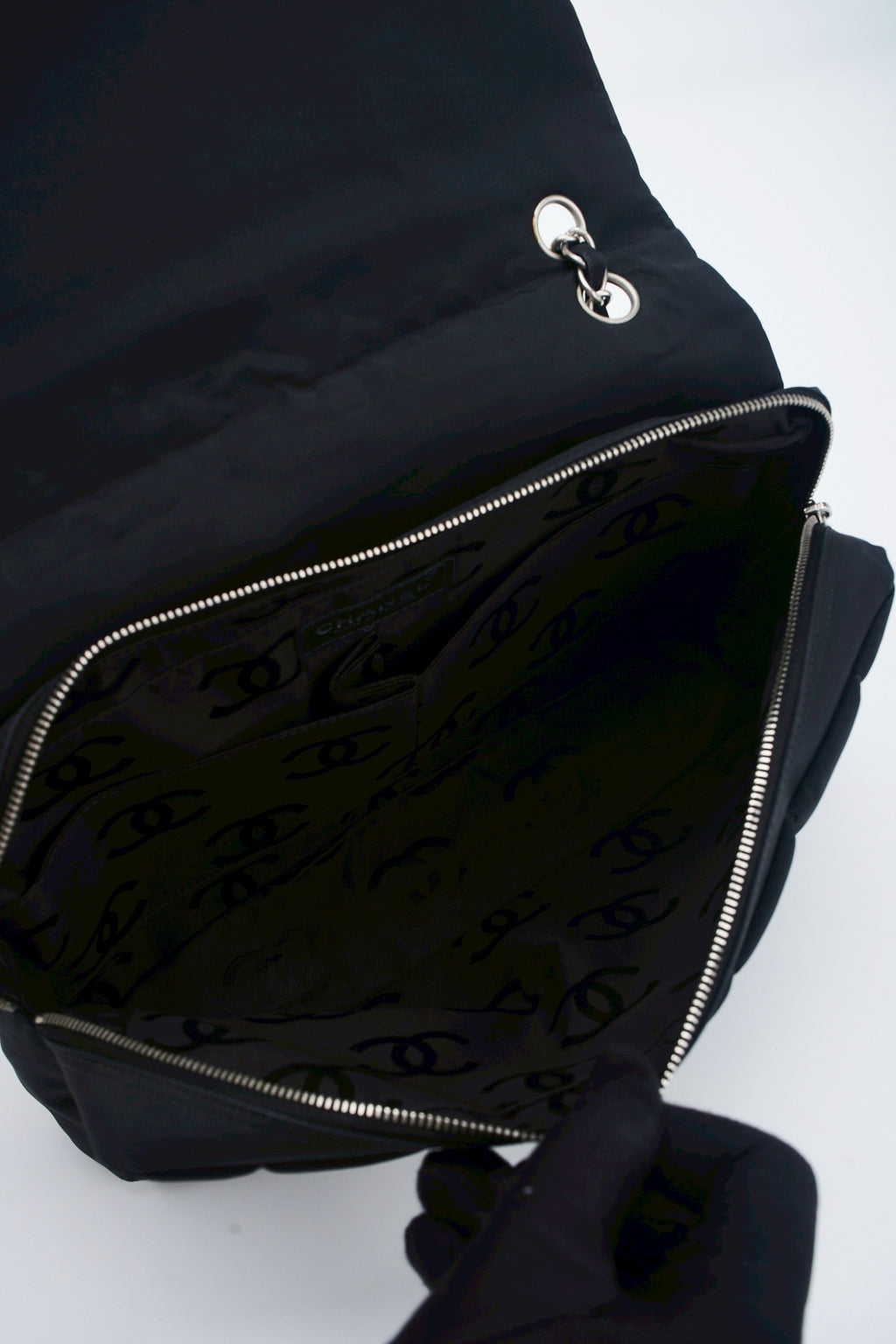 Chanel nylon easy flab 12