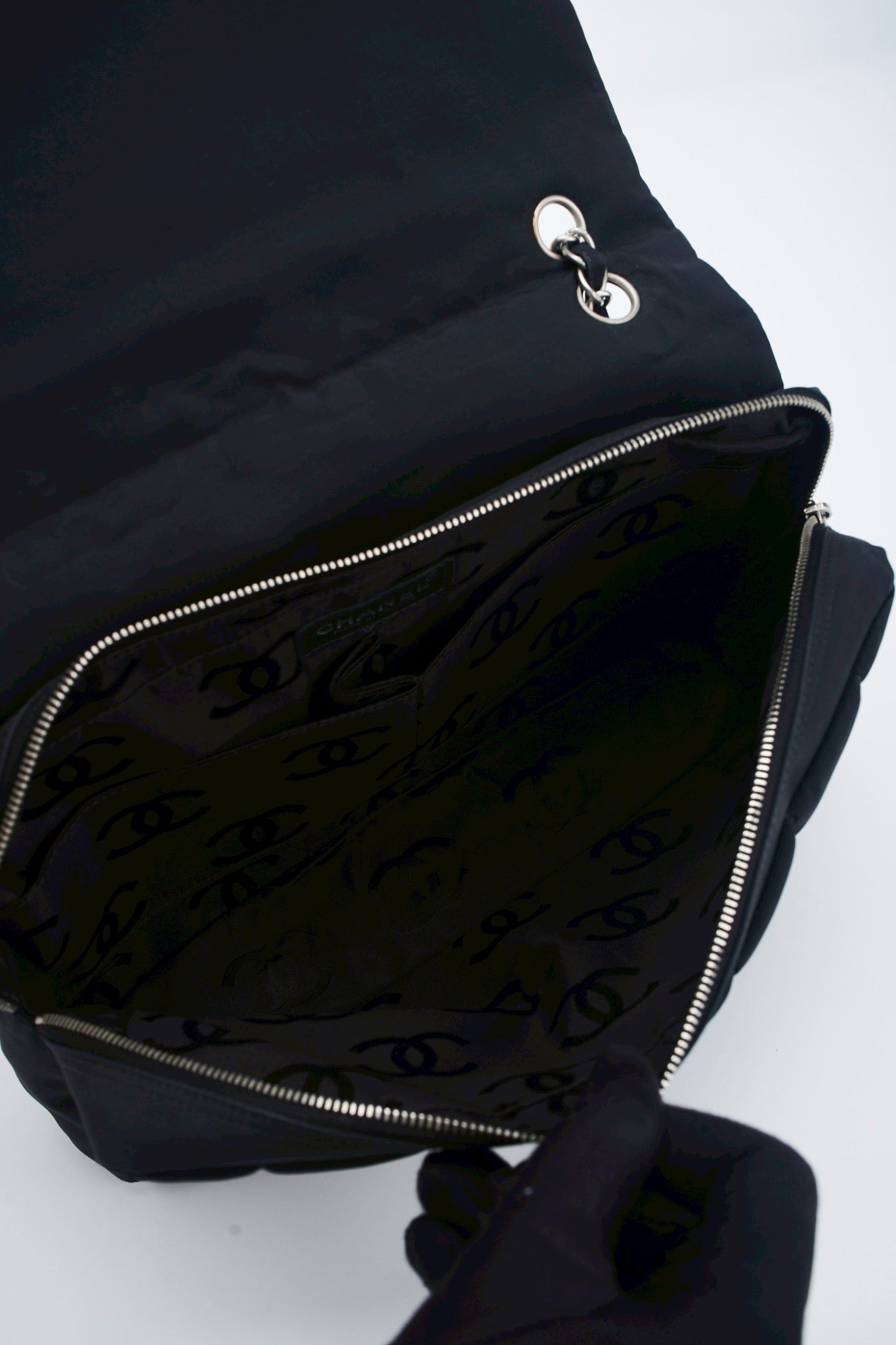 Chanel nylon easy flab 12